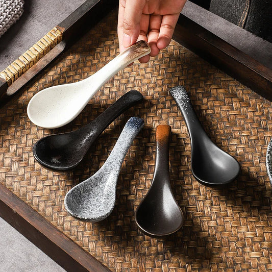 Ceramic Soup Spoon